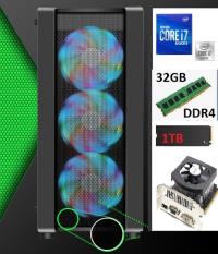 PCPRO I7-10700F 32GB 1TB NVM  SSD 4GB GTX750 VGA FreeDOS Masaüstü Ofis Bilgisayar